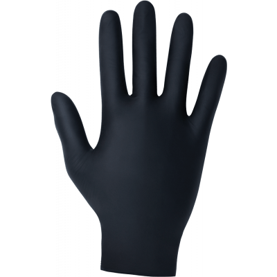 Latex Handschuhe Schwarz Puderfrei