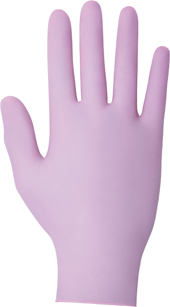 Nitril Handschuhe Pink puderfrei